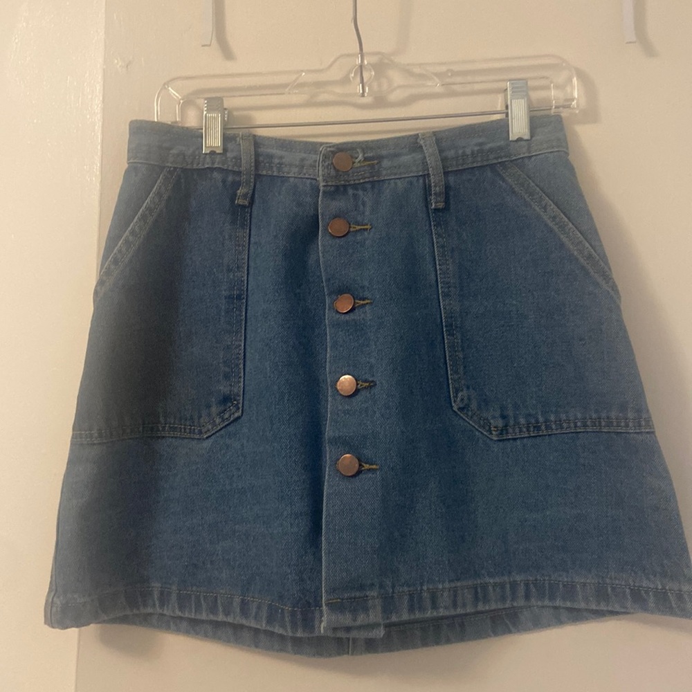Jean skirt